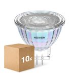 Confezione Multipack 10x Noxion PerfectColore Faretti LED GU4 MR11 4.5W 345lm 36D - 927 Bianco Molto Caldo | Miglior Resa Cromatica - Dimmerabile - Sostitutiva 35W