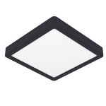 Eglo Connect.Z Smart Luce da soffitto Illuminazione del bagno Fueva 6-Z Plastica Nero 10.5W 1600lm - 827-865 Regolabile Bianca + RGB | Dimmerabile